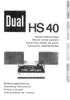 Dual HS-40-Owners-Manual 